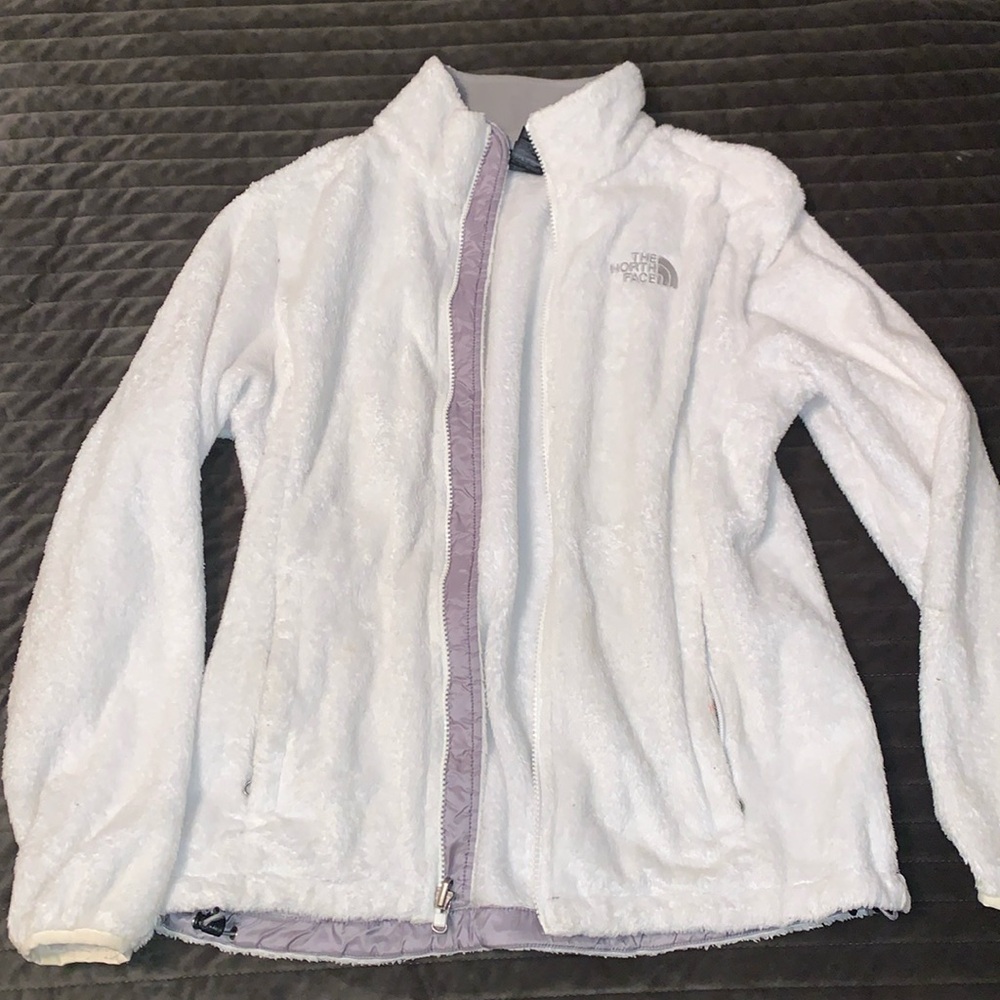 The north face white jacket